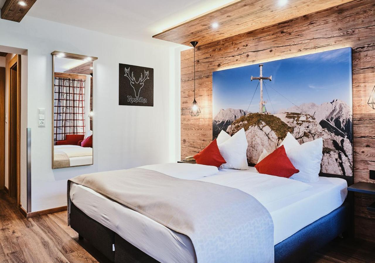 Hotel Rustika Lermoos Bagian luar foto